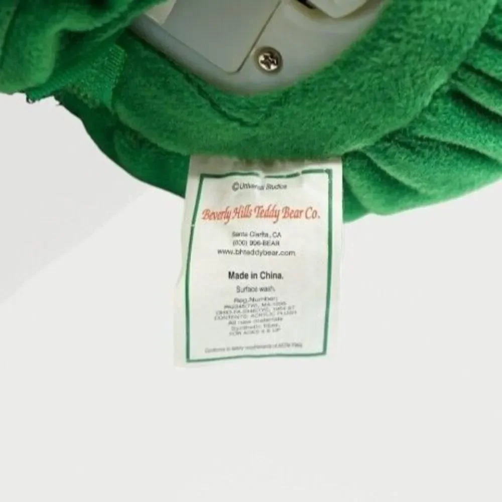 VTG NWT 2000's The Grinch‎ Dr Seuss Stole Christmas Musical Plush Decoration 11